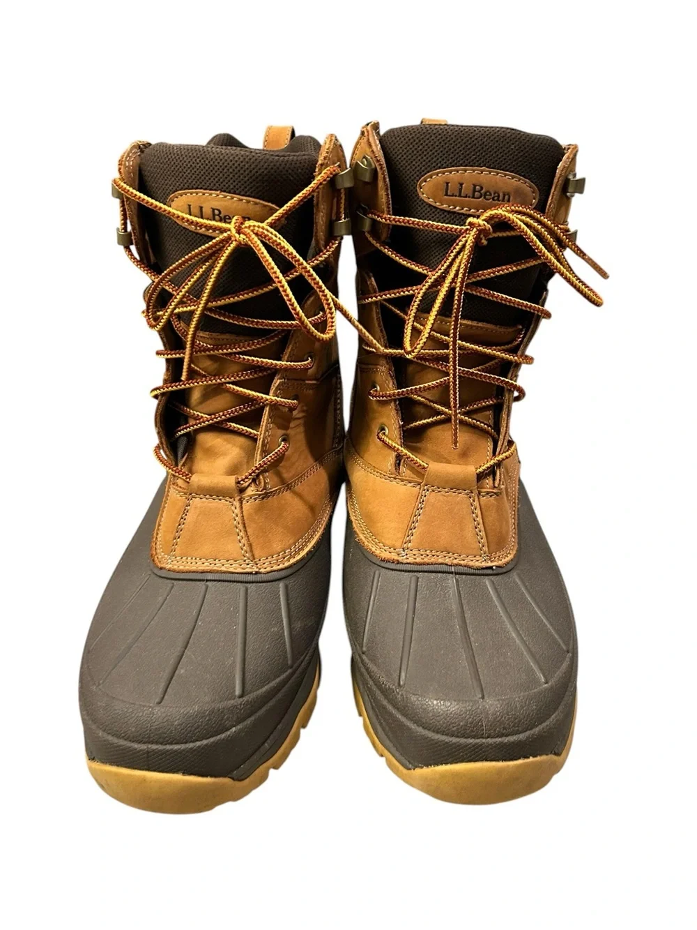 L.L. Bean Men’s Brown Waterproof Duck Boots